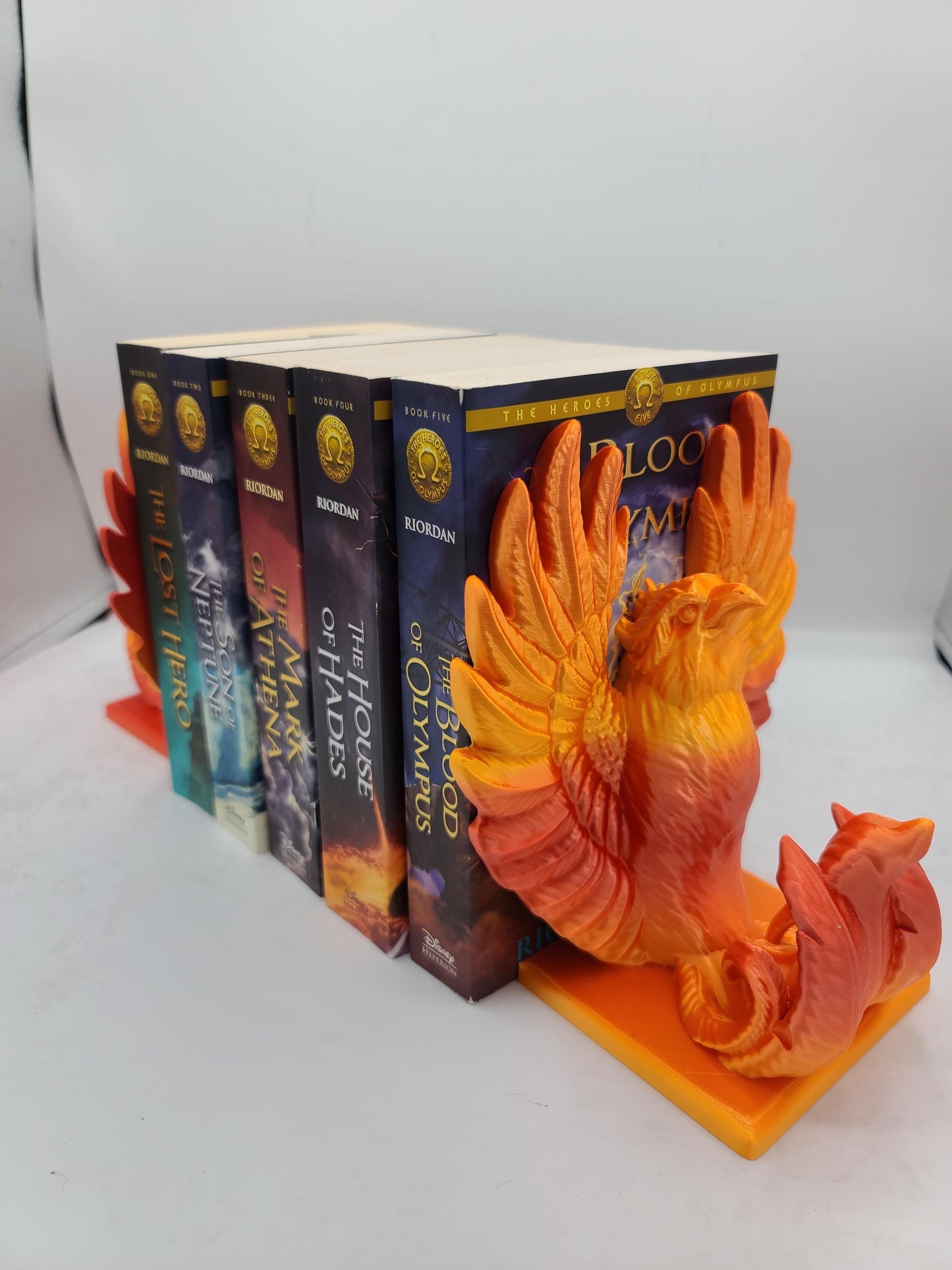 Phoenix Bookends Fantasy Decor 3D Print | 3D Print