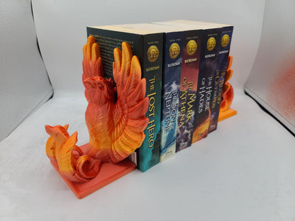 Phoenix Bookends Fantasy Decor 3D Print | 3D Print