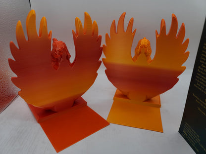 Phoenix Bookends Fantasy Decor 3D Print | 3D Print