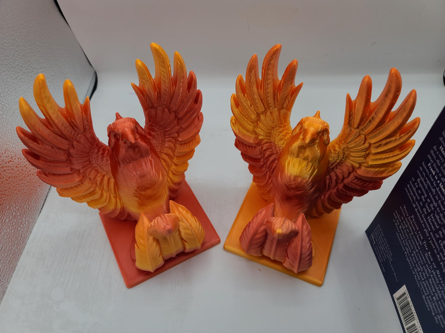 Phoenix Bookends Fantasy Decor 3D Print | 3D Print