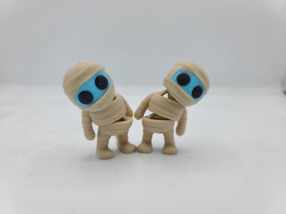 Tiny Articulated Cute Mummy 3D Print
