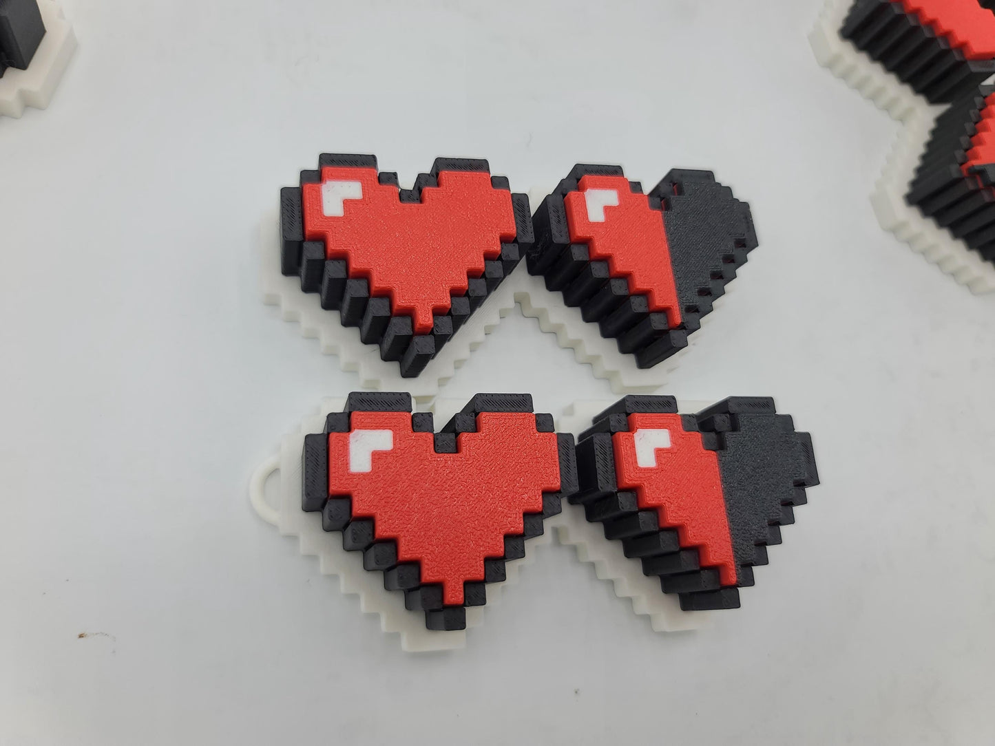 Video Game Style Heart Health Fidget Key Clickers