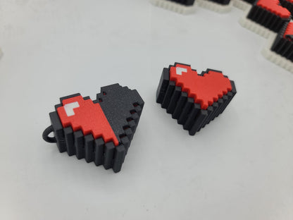 Video Game Style Heart Health Fidget Key Clickers