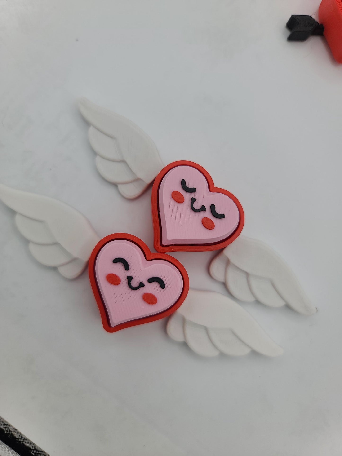 Valentine’s Day Cute Valentine Conversation Heart Clickers 3D Print