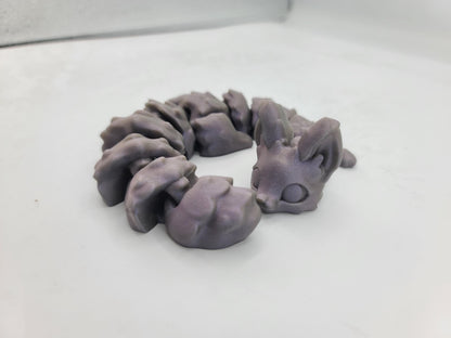 Cute Fox Dragon Short Articulated 3D Print
