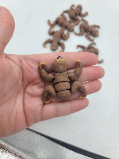 Tiny Baby Sloth Flexi (Poseable and Fun!) 3D Print