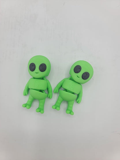 Tiny Articulated Alien Flexi 3D Print
