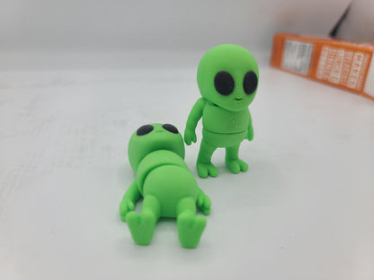 Tiny Articulated Alien Flexi 3D Print