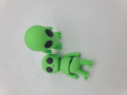 Tiny Articulated Alien Flexi 3D Print