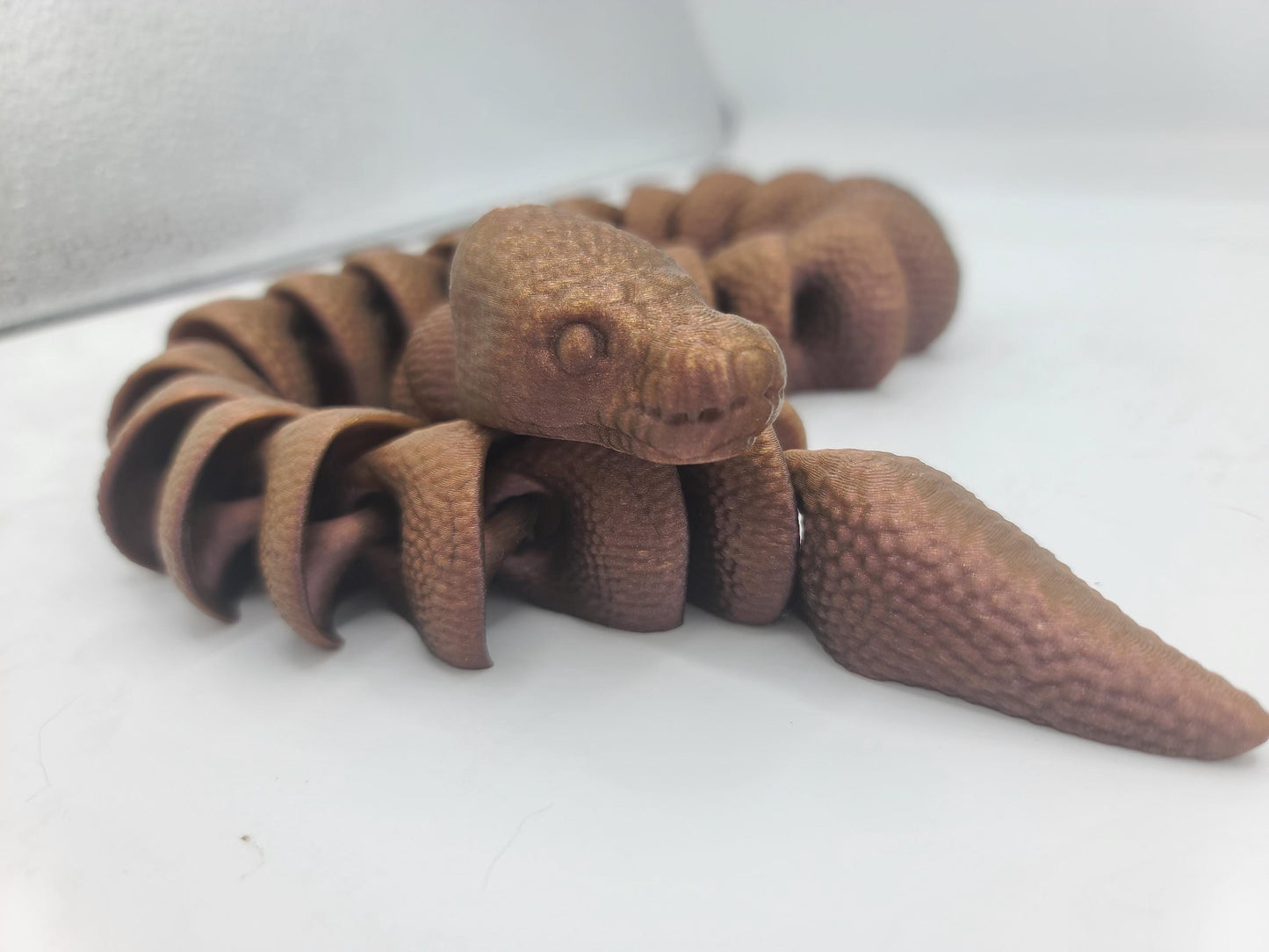 Ball Python Flexi Articulated Snake 3D Print