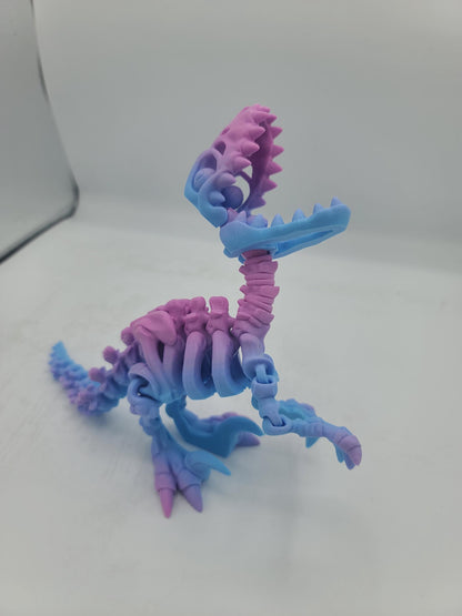 Flexi Skeleton Raptor Dinosaur | 3D Print