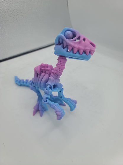 Flexi Skeleton Raptor Dinosaur | 3D Print