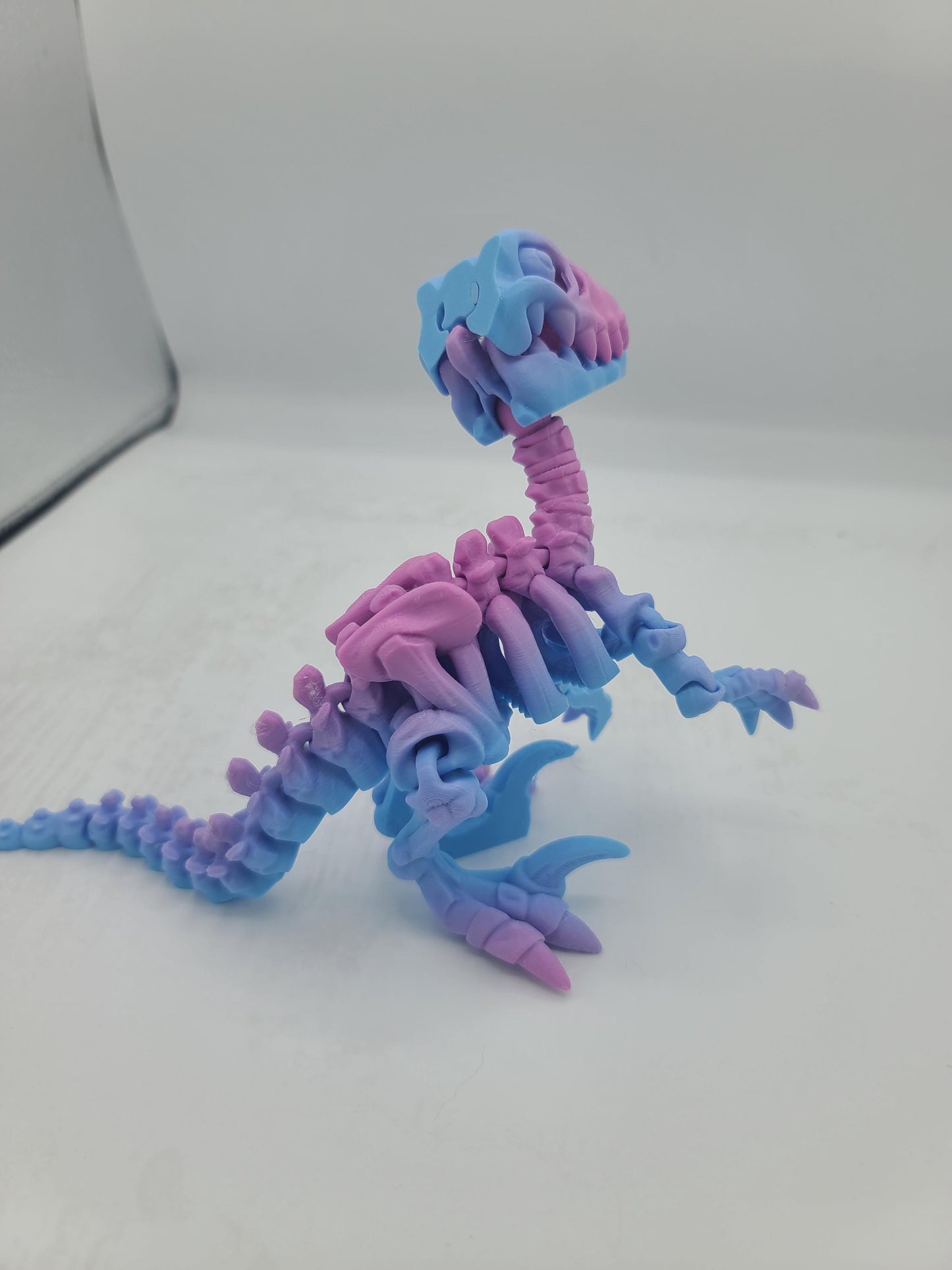 Flexi Skeleton Raptor Dinosaur | 3D Print