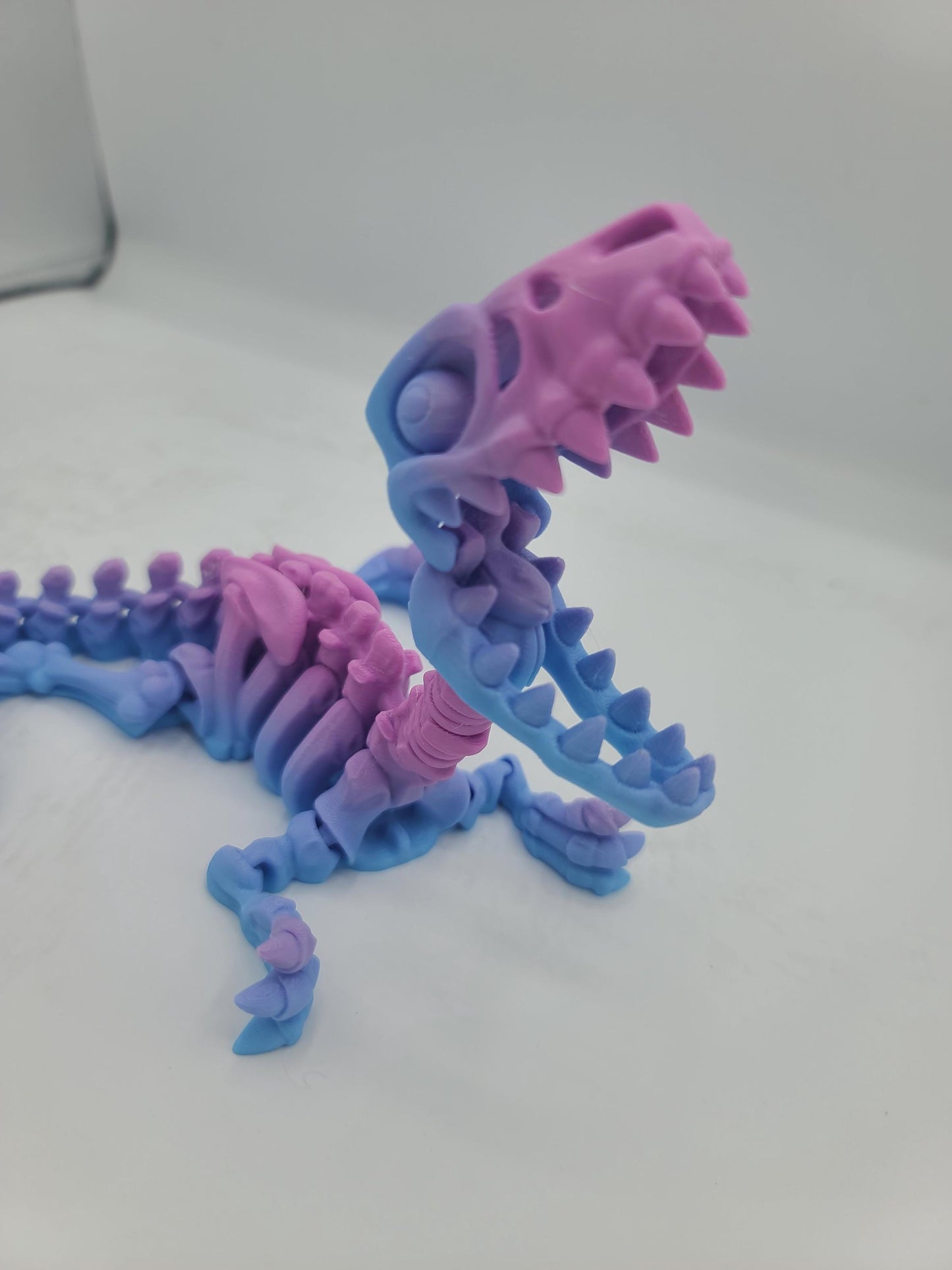 Flexi Skeleton Raptor Dinosaur | 3D Print
