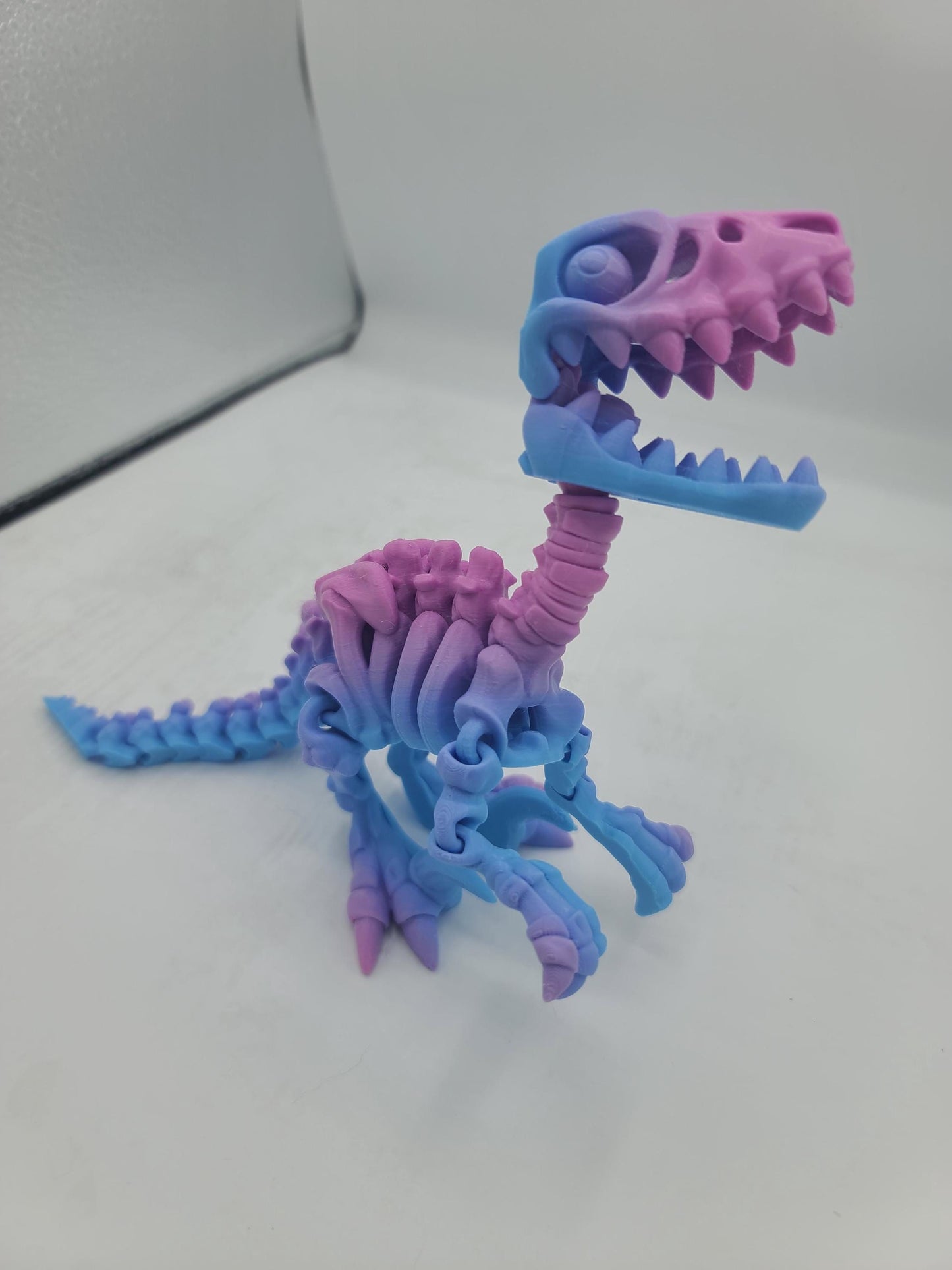 Flexi Skeleton Raptor Dinosaur | 3D Print