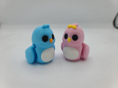 Tiny Love Birds Articulated 3D Print