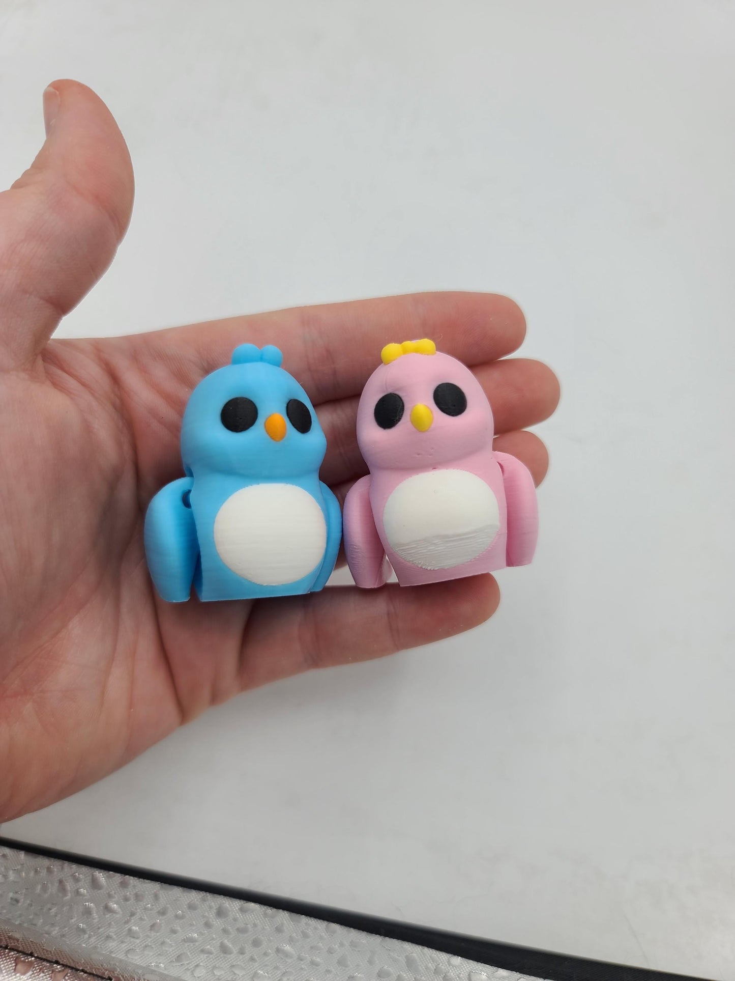 Tiny Love Birds Articulated 3D Print