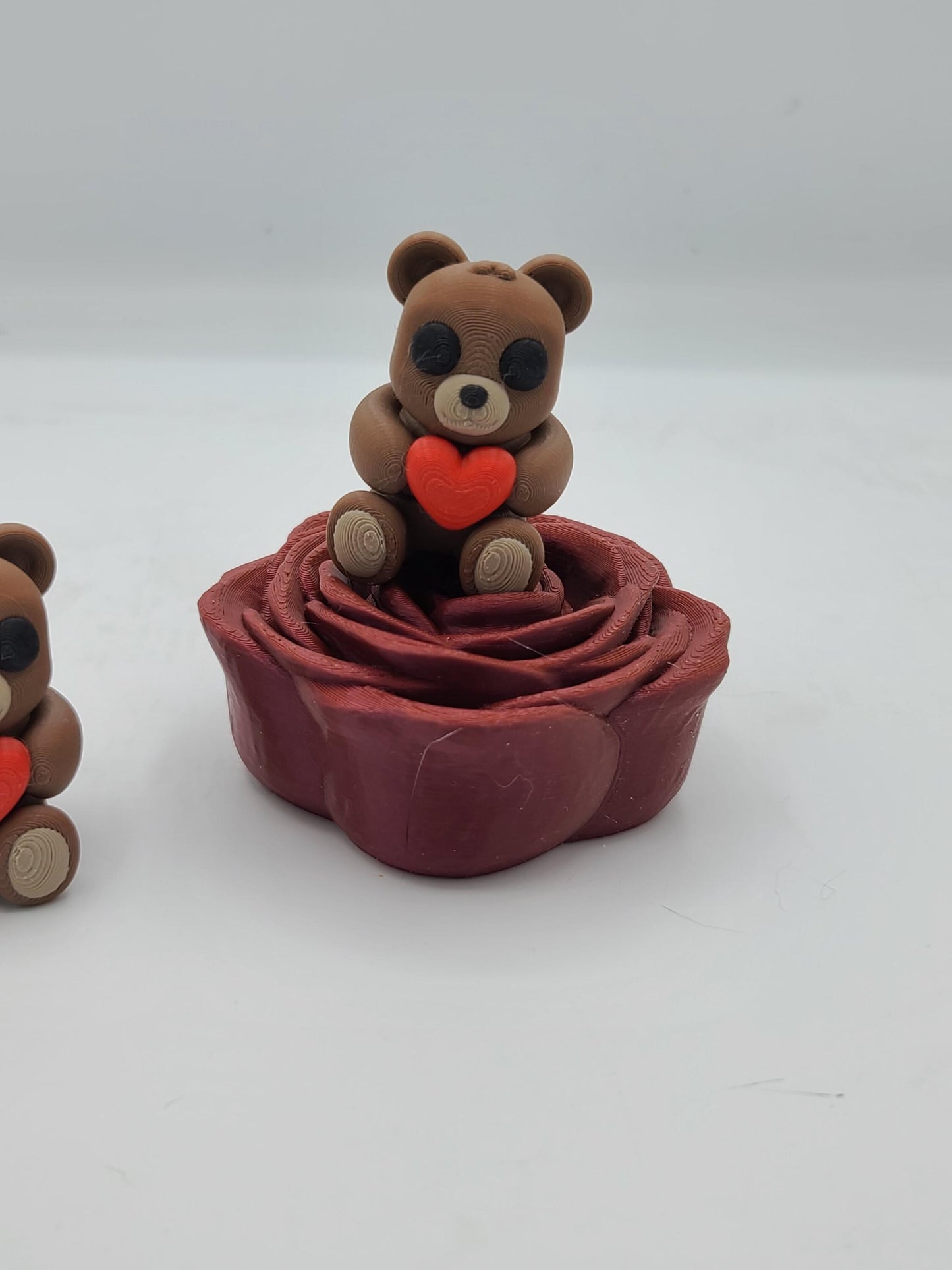 Tiny Valentine's Love Bear Flexi 3D Print