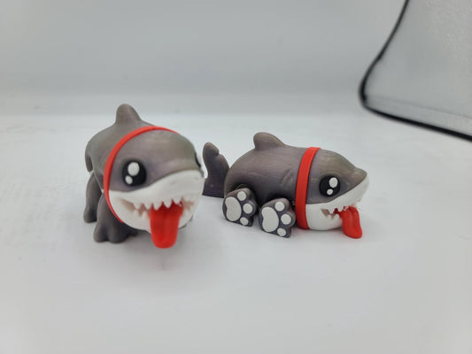Shark "Pups" Puppy Cute Articulated 3D Print