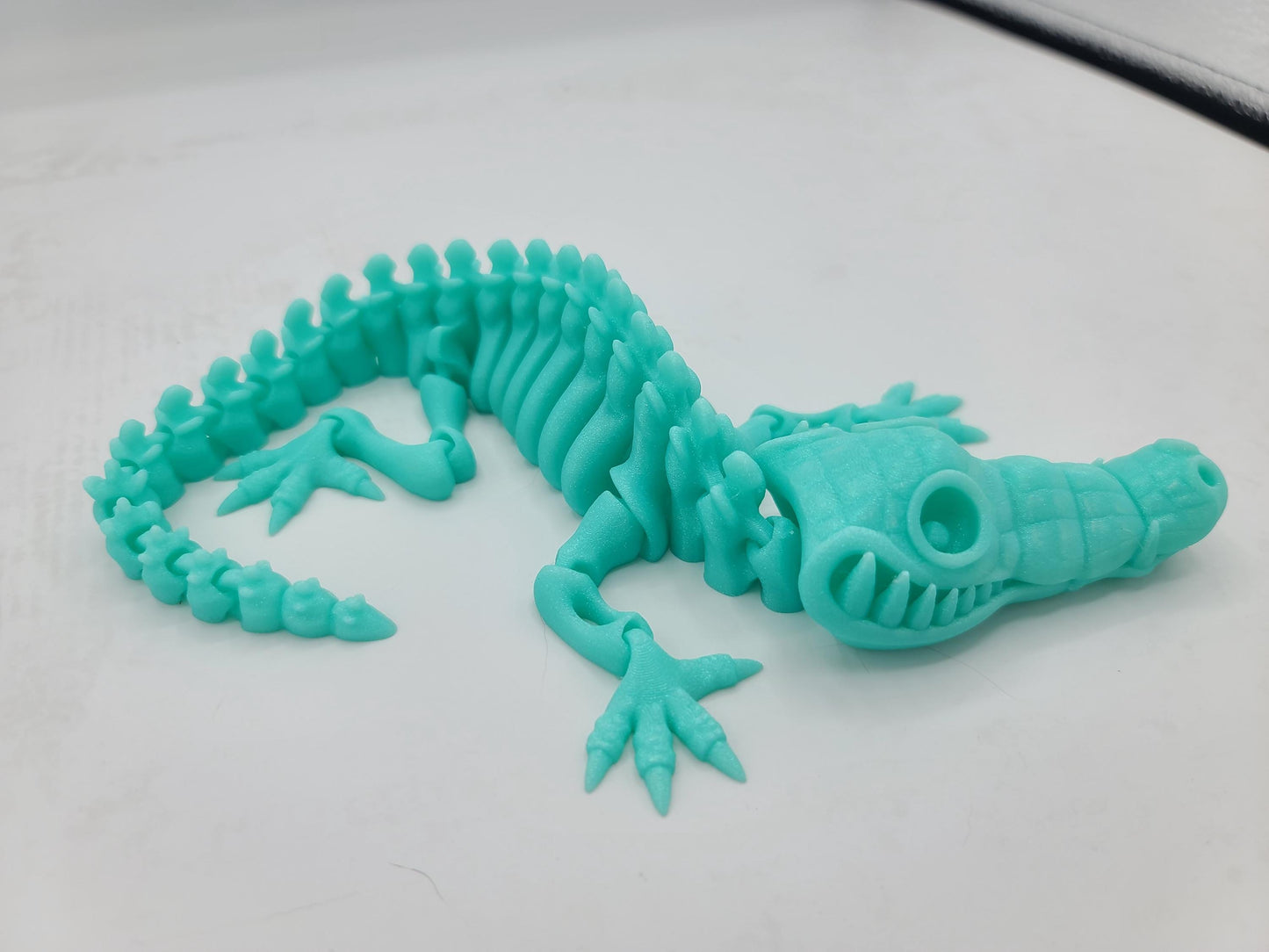 3D Printed Flexi Skeleton Alligator