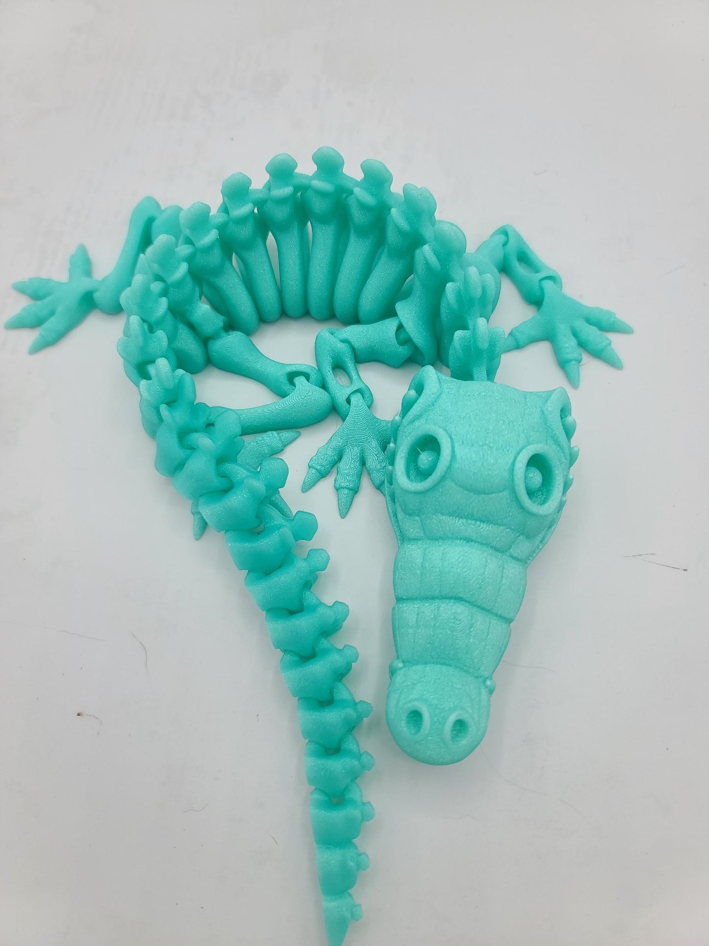 3D Printed Flexi Skeleton Alligator