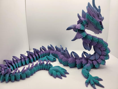 Imperial Dragon Flexi Poseable 3D Print