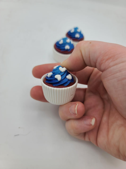 Sweet Cupcake Fidget Mechanical Key Clicker | 3D Print