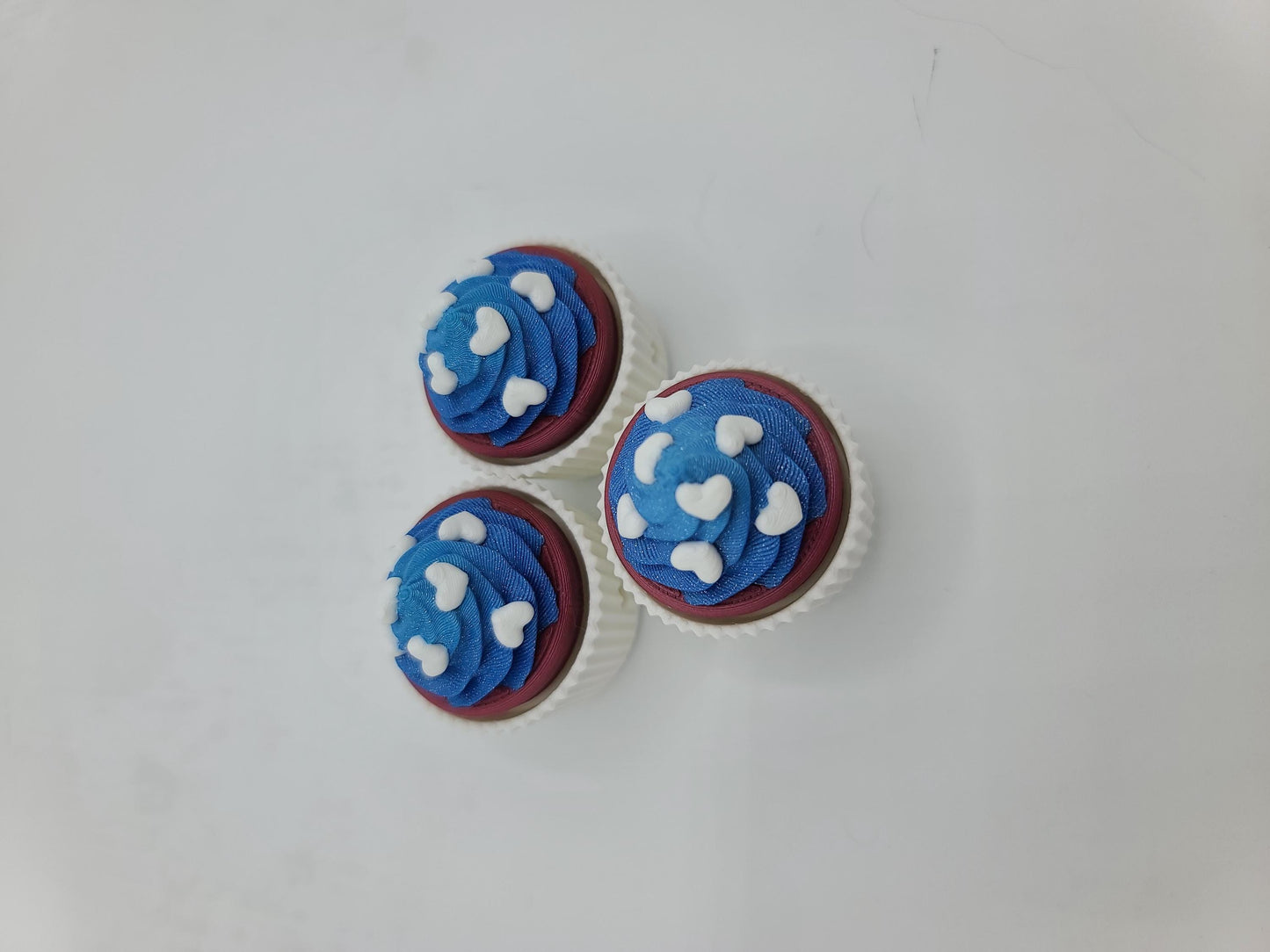 Sweet Cupcake Fidget Mechanical Key Clicker | 3D Print