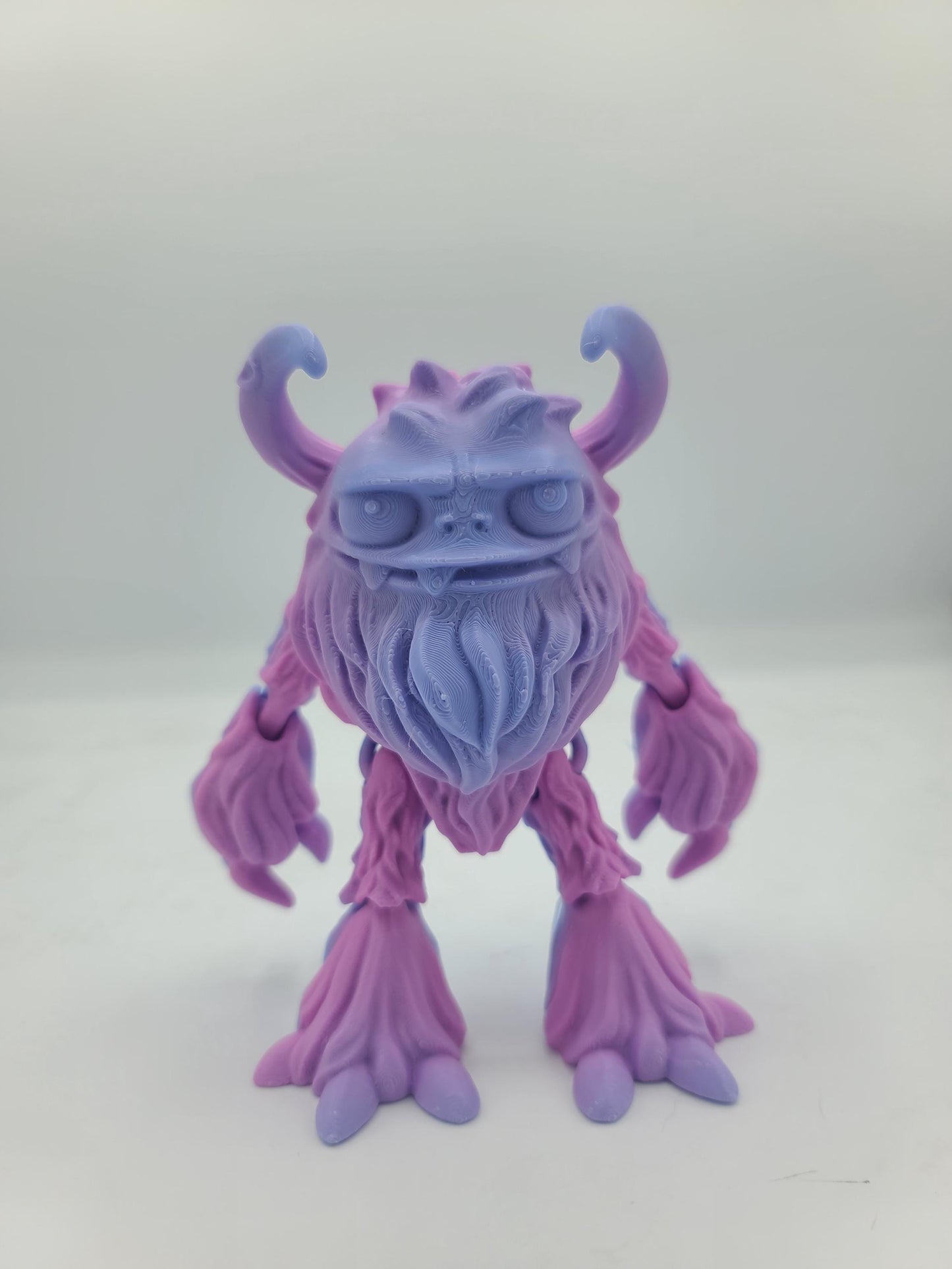 Spooky Yeti Snow Monster Articulated 3D Print