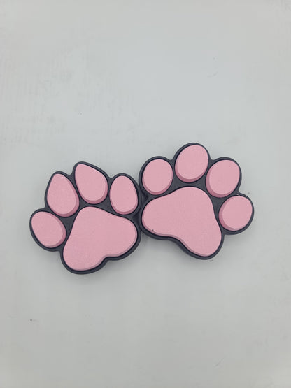 Cute Paw Print (Cat or Dog) Key Clicker Fidgets 3D Print