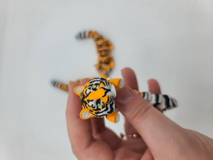 Small Baby Tiger Articulated Flexi 3D Print