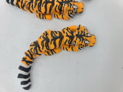 Small Baby Tiger Articulated Flexi 3D Print