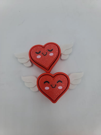 Valentine’s Day Cute Valentine Conversation Heart Clickers 3D Print