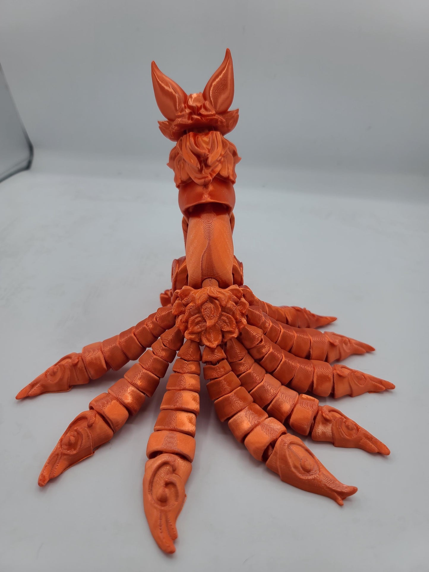 Articulated 9-Tailed Japanese Fox Spirit Kitsune | Flexi 3D Print