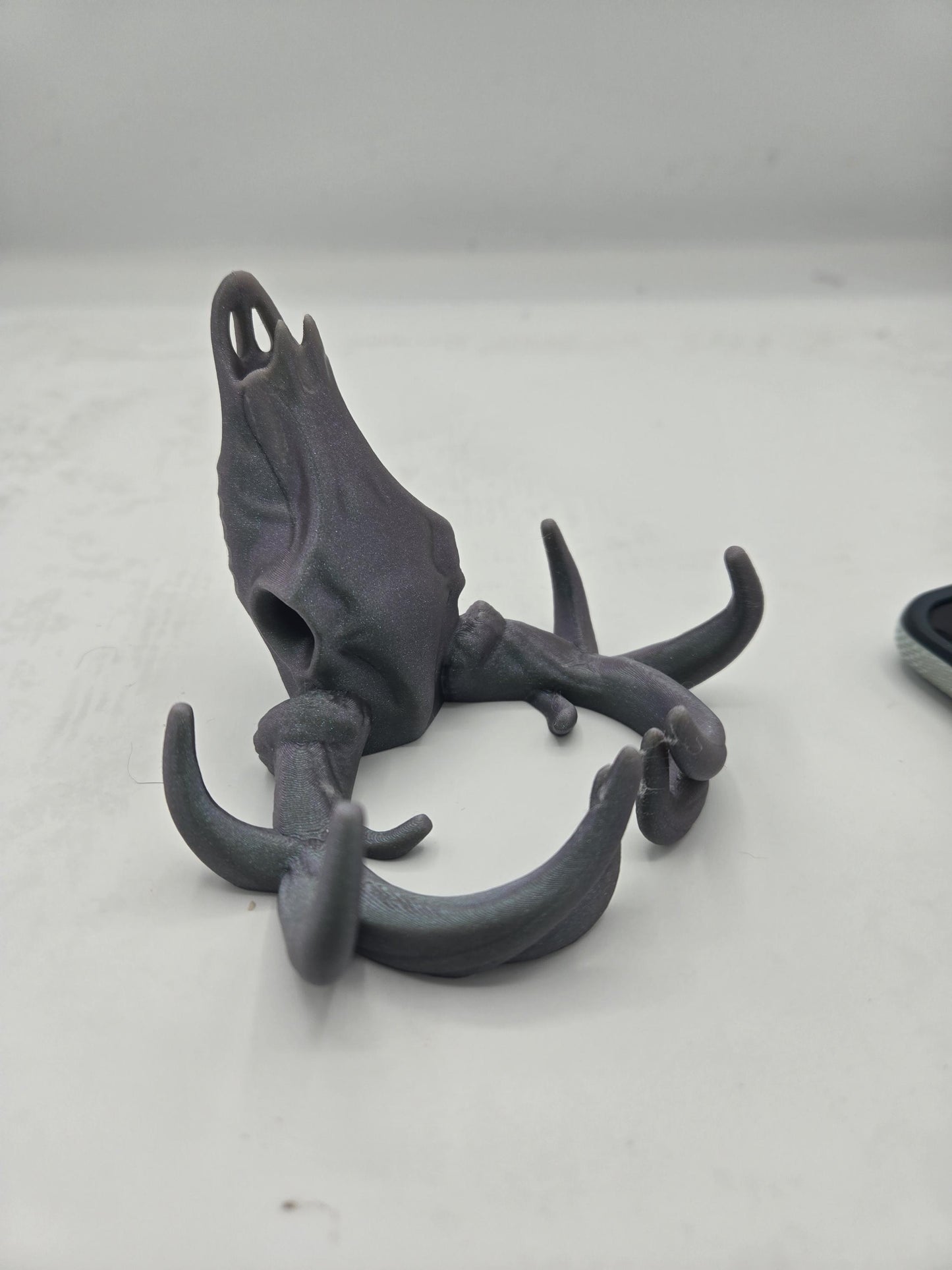 Deer Skull Business Card, Photo, or Phone Stand | 3D Printed