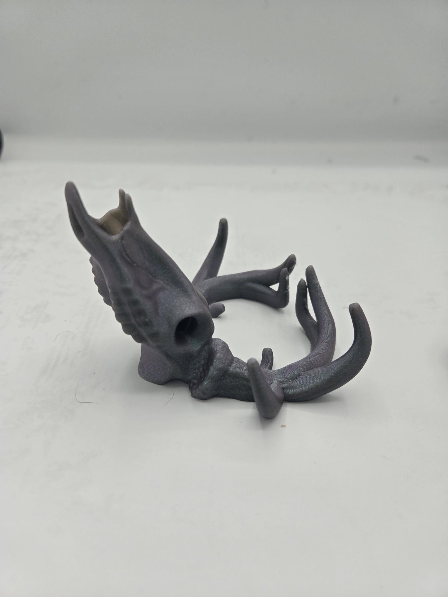 Deer Skull Business Card, Photo, or Phone Stand | 3D Printed