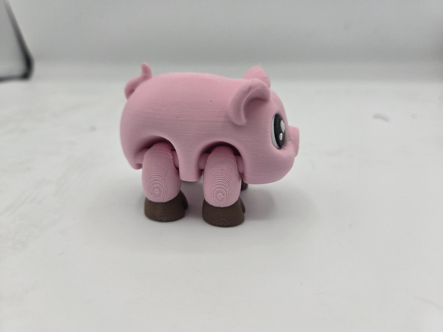 Adorable Articulated Pigs | Two Styles: Clean or "Muddy" | 3D Printed