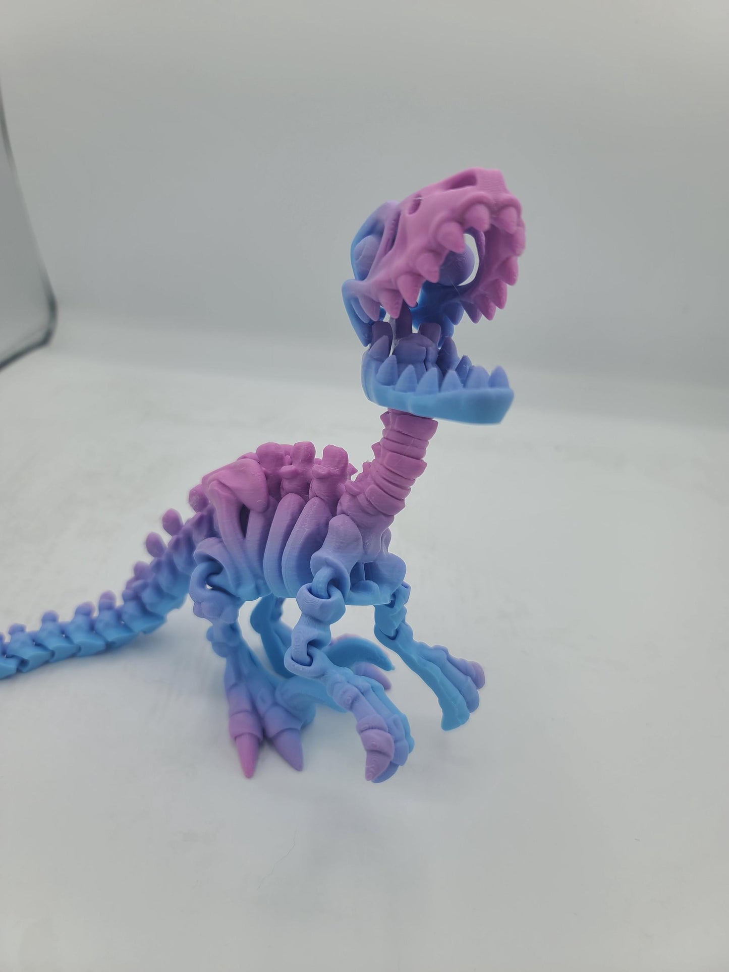 Flexi Skeleton Raptor Dinosaur | 3D Print