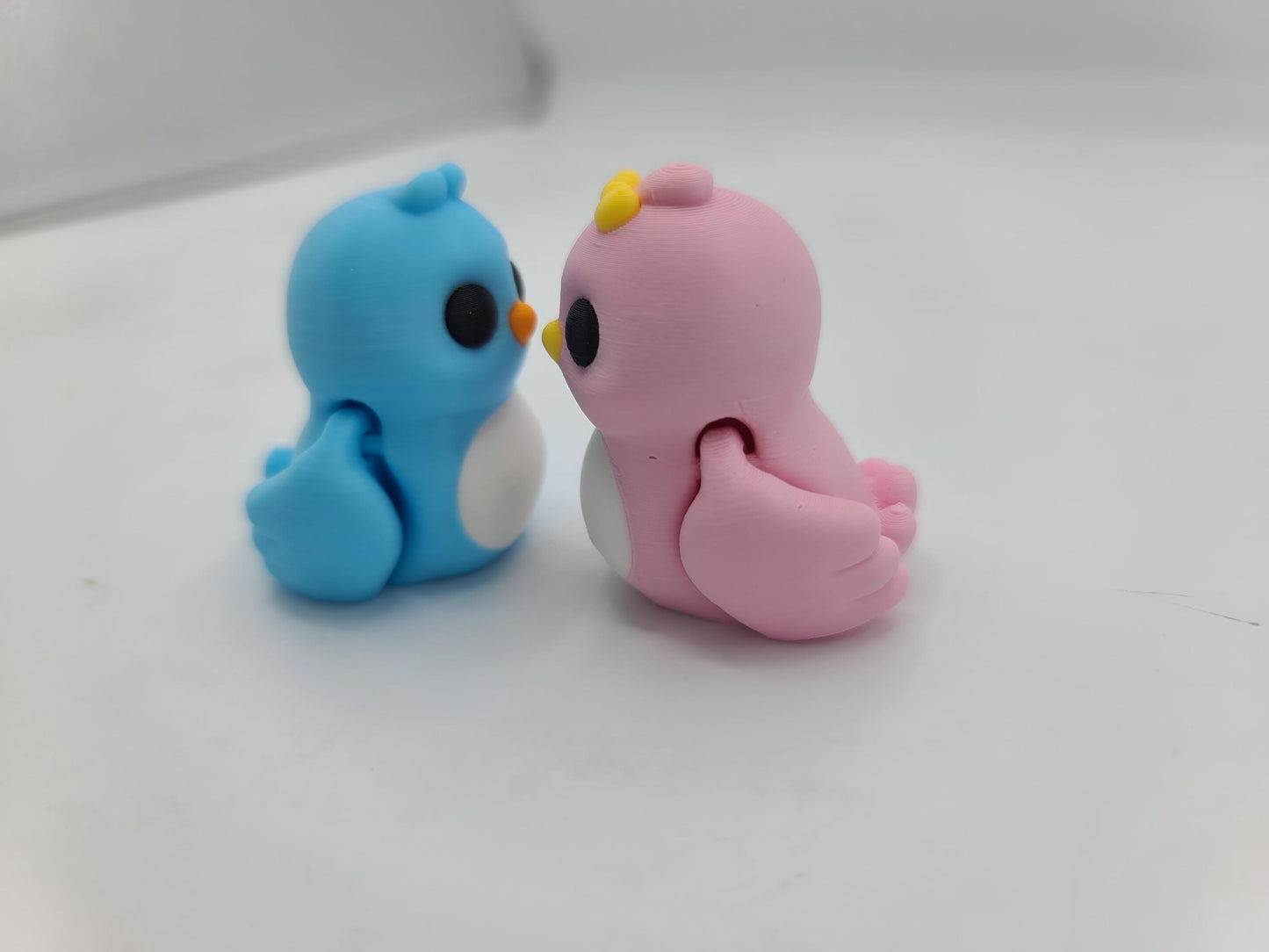Tiny Love Birds Articulated 3D Print