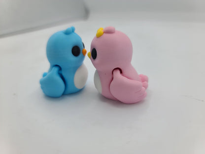 Tiny Love Birds Articulated 3D Print