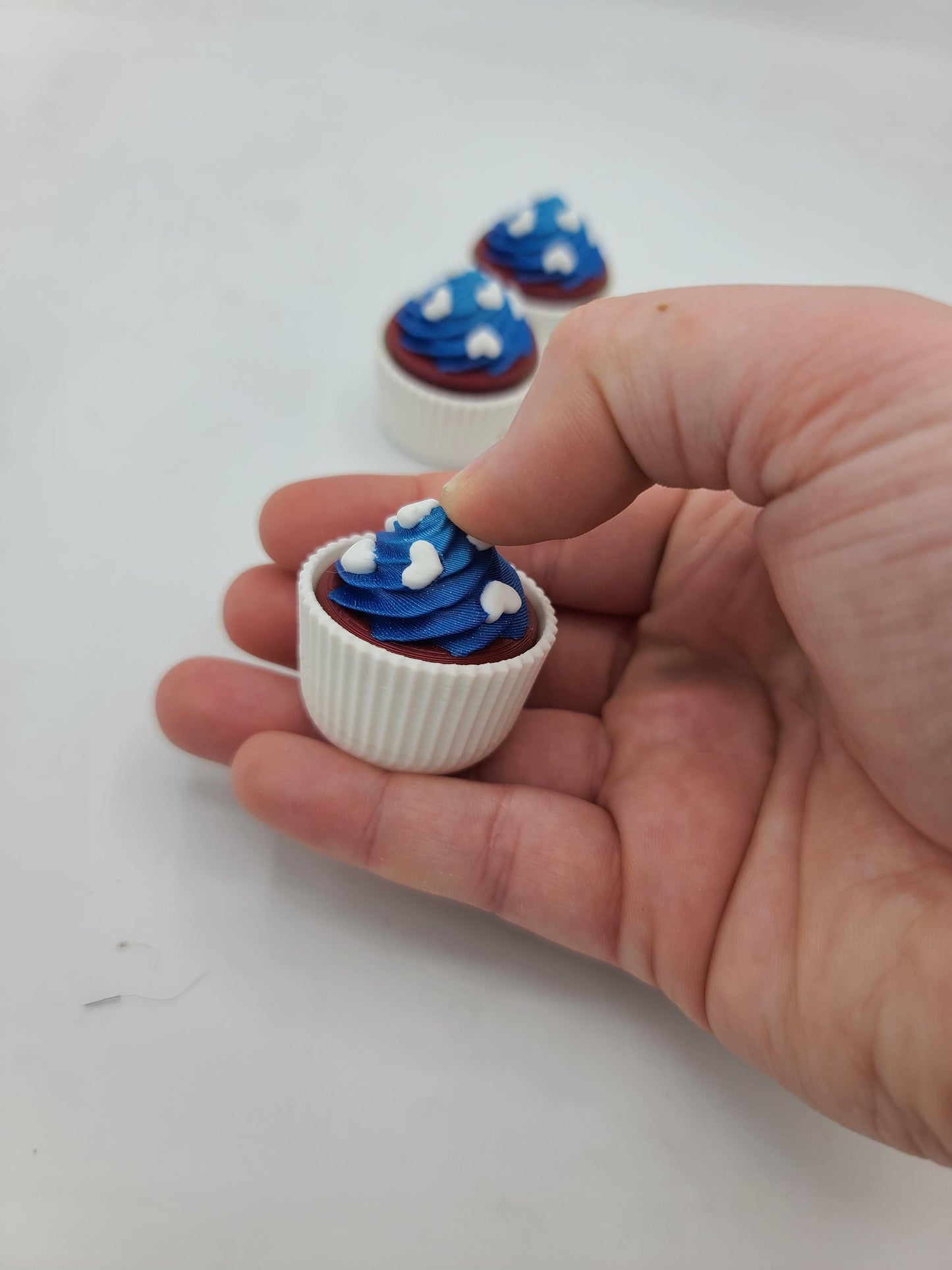 Sweet Cupcake Fidget Mechanical Key Clicker | 3D Print