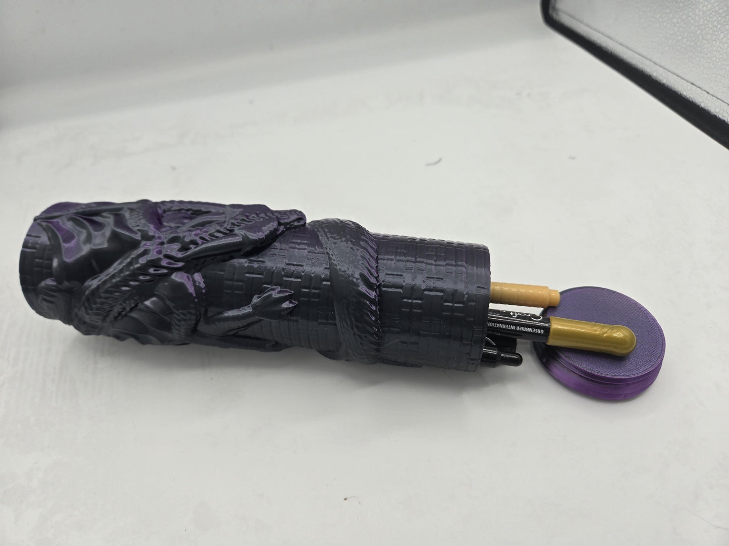 Dragon Castle Fantasy Pencil/Pen Case 3D Print