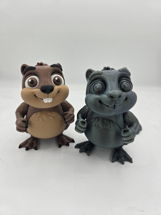 Goofy Beaver Articulated Flexi 3D Print