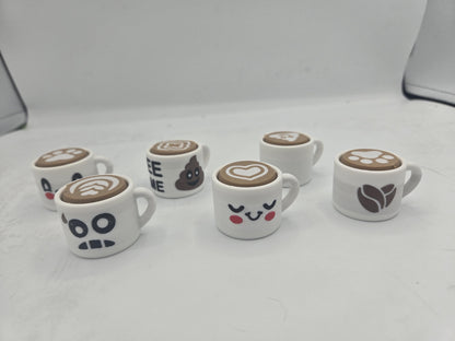Coffee & Cream Fidget Mechanical Key Clicker | 3D Print