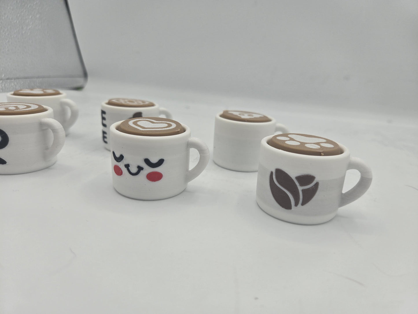 Coffee & Cream Fidget Mechanical Key Clicker | 3D Print