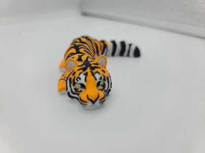 Small Baby Tiger Articulated Flexi 3D Print