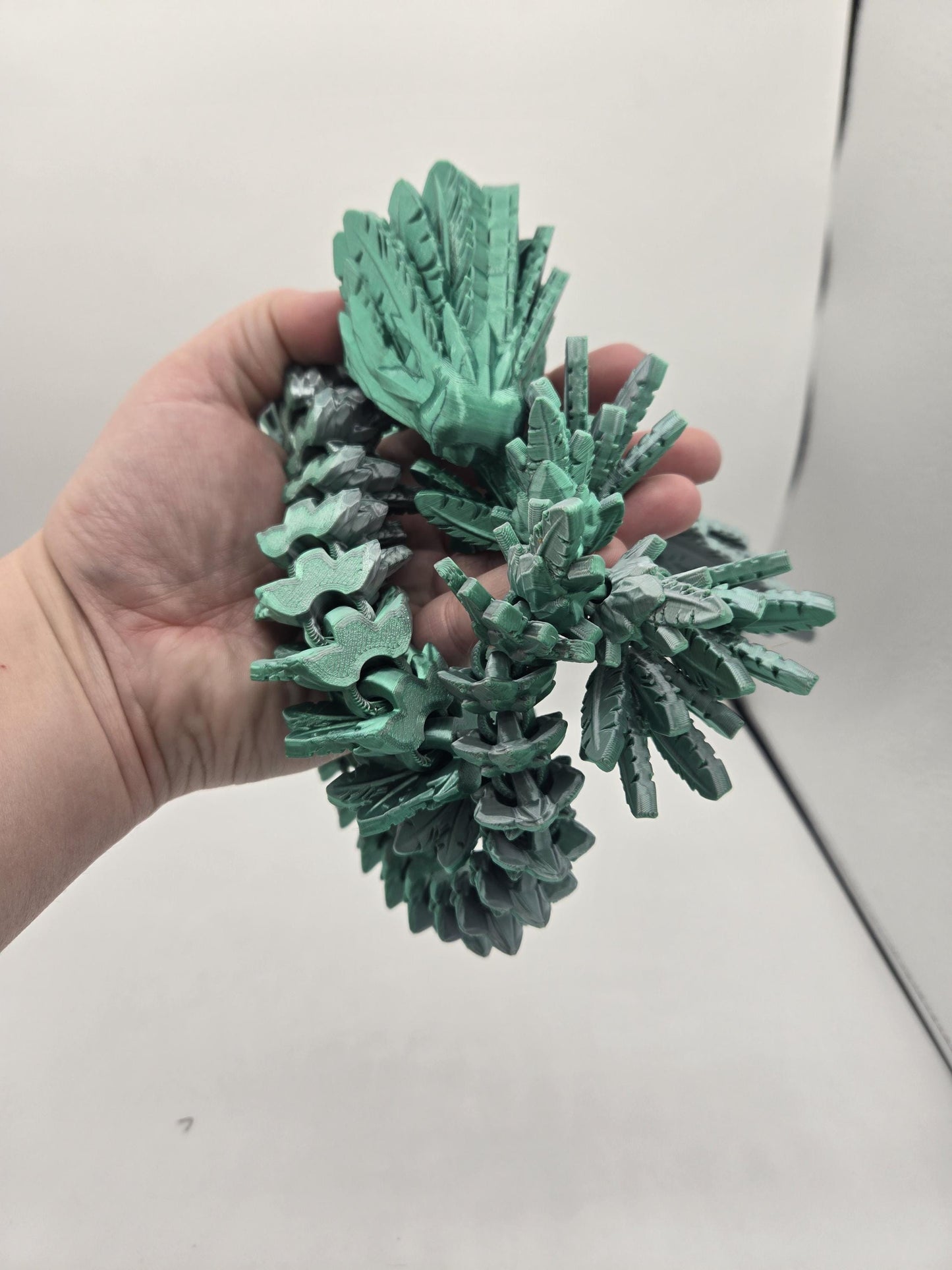 Feathered Feathered Serpent Winged Articulated Dragon | 3D Print