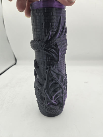 Dragon Castle Fantasy Pencil/Pen Case 3D Print