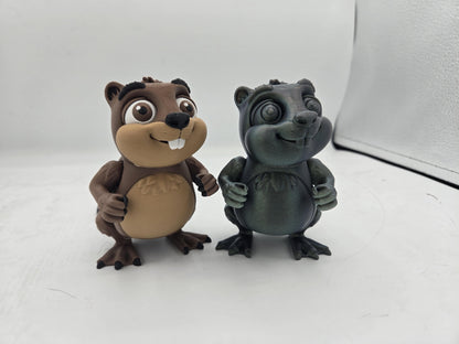 Goofy Beaver Articulated Flexi 3D Print