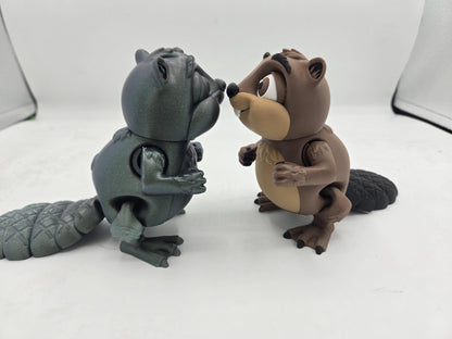 Goofy Beaver Articulated Flexi 3D Print